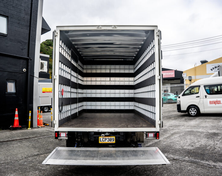 extra large truck rear cargo space