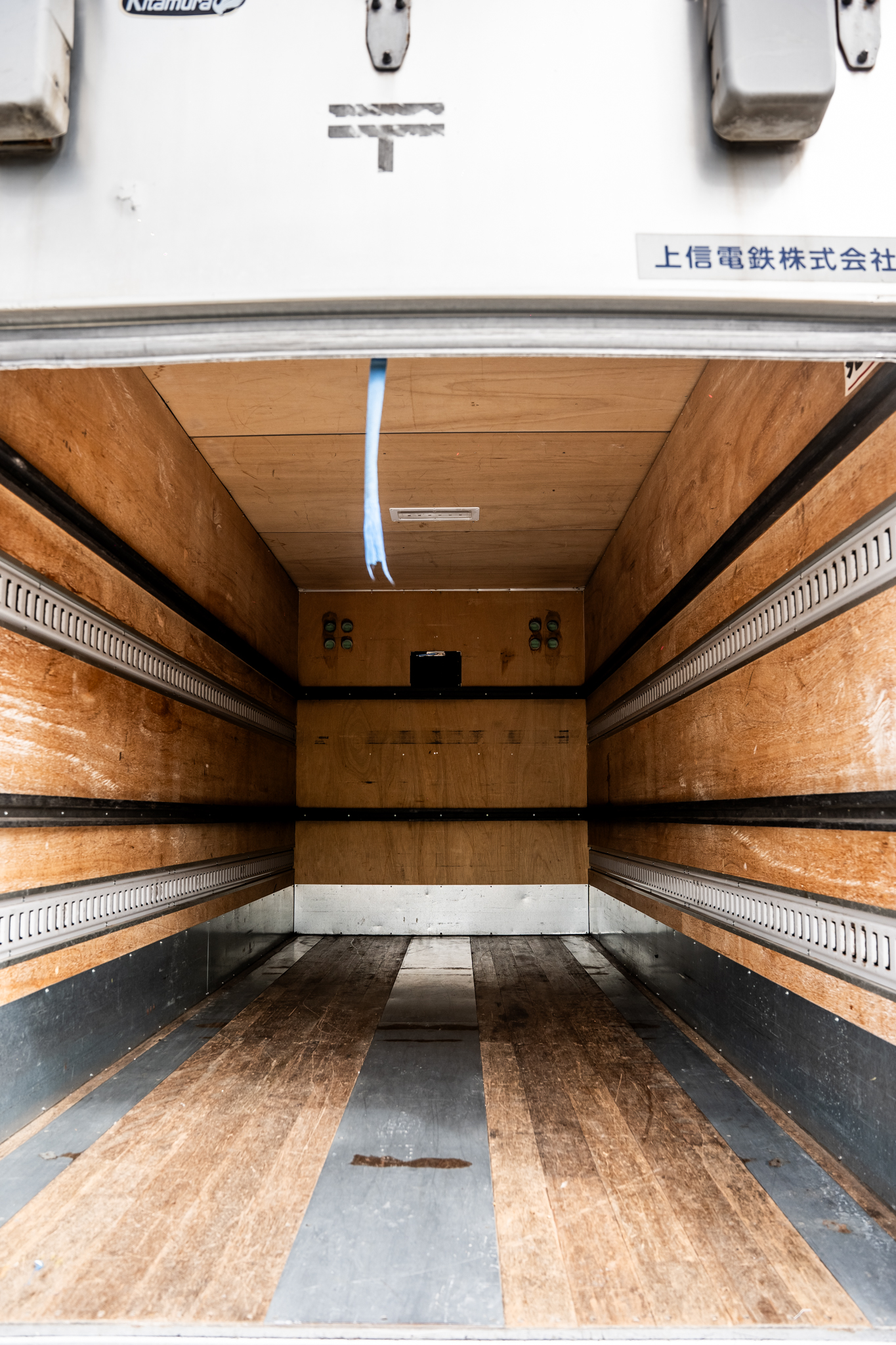 Medium truck rear cargo space