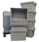 Moving crates large clearcut