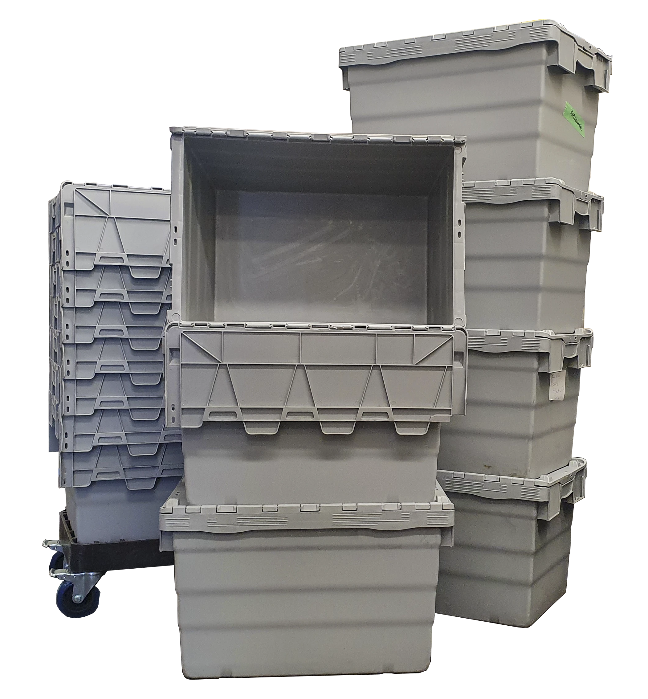 Moving crates large clearcut Moving crates large clearcut
